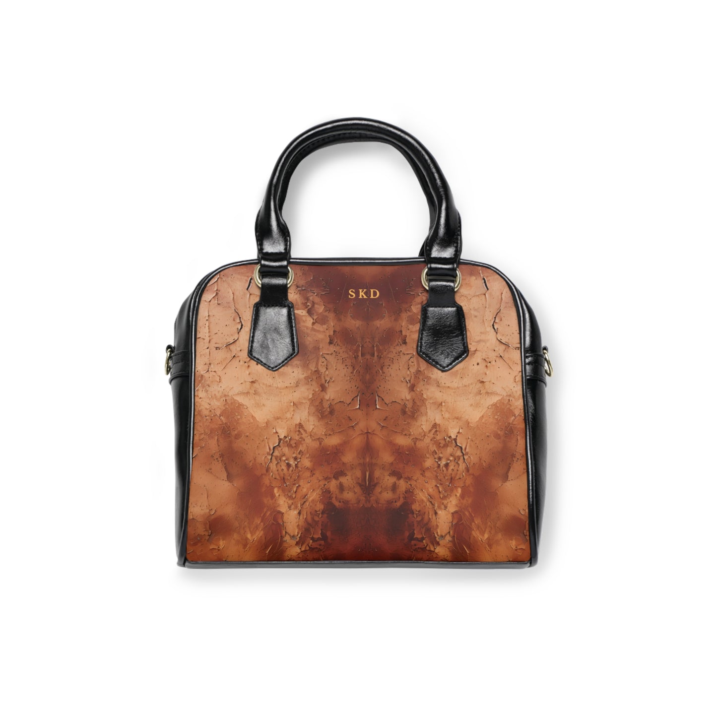Core Collection: Heritage Luxe | Cognac Brown Faux Leather Handbag | Timeless for the Sophisticated Collector