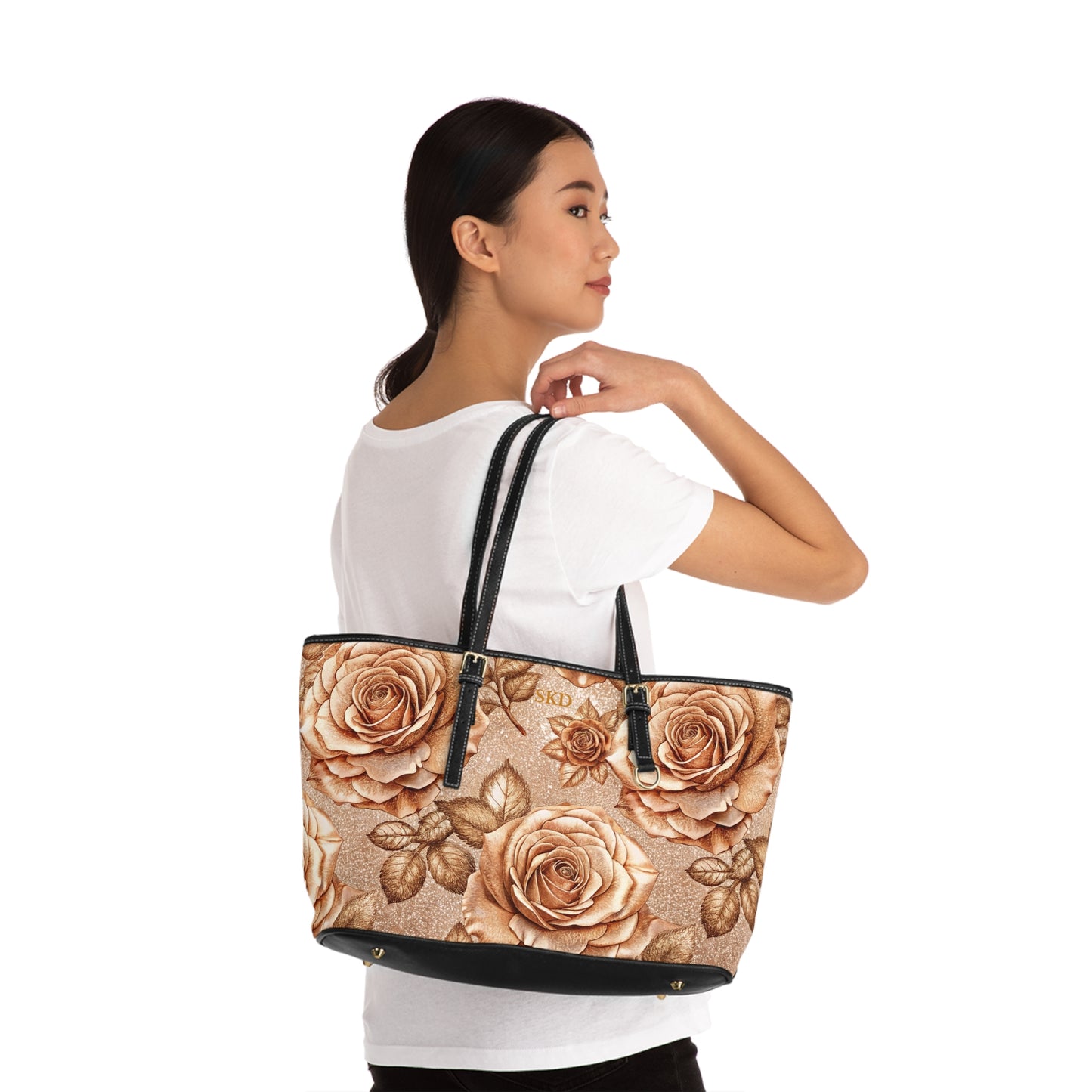 Vault Exclusive: Sepine Elegance | Sweet Rose Shoulder Bag | Luxury for Nature-Inspired Glamour