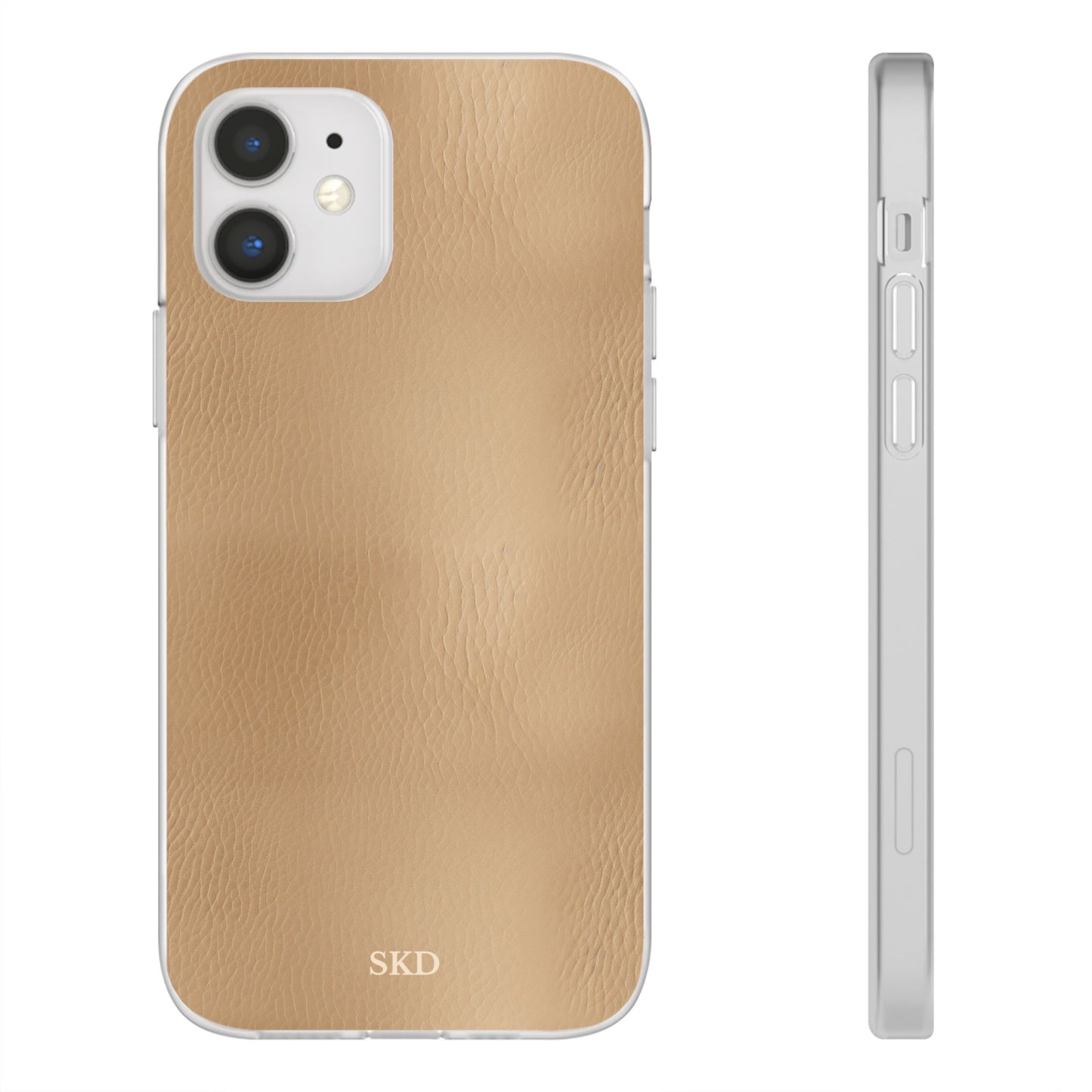 Tawny Reserve | Tan Faux Leather iPhone Case | Timeless Protection with Elevated Style