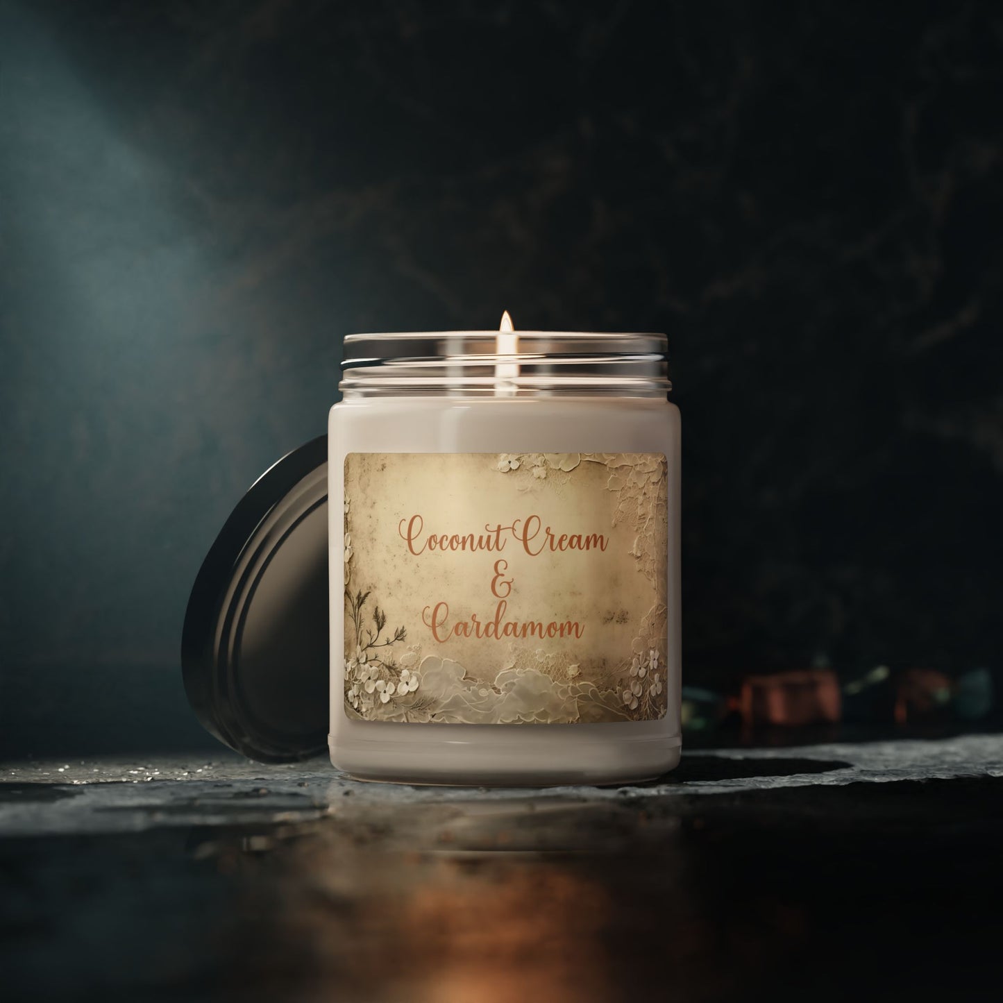 Unscented | Custom 9oz Scented Soy Candles | Available in 9 Luxurious Scents