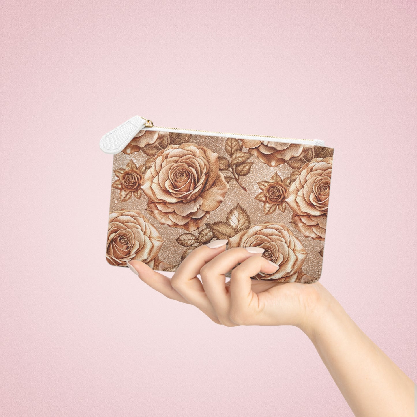 Vault Exclusive: Sepine Elegance | Sweet Rose Mini Clutch Bag | Luxury for Nature-Inspired Glam