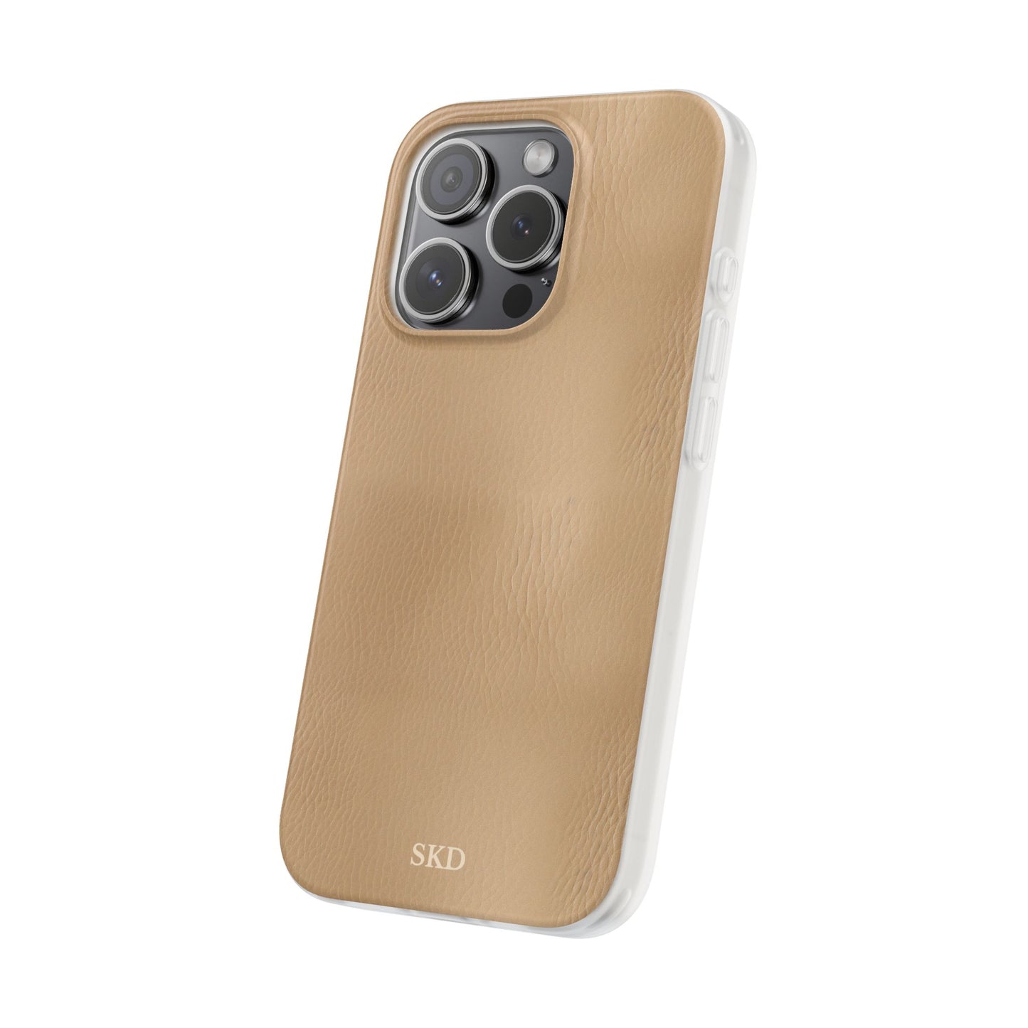 Tawny Reserve | Tan Faux Leather iPhone Case | Timeless Protection with Elevated Style