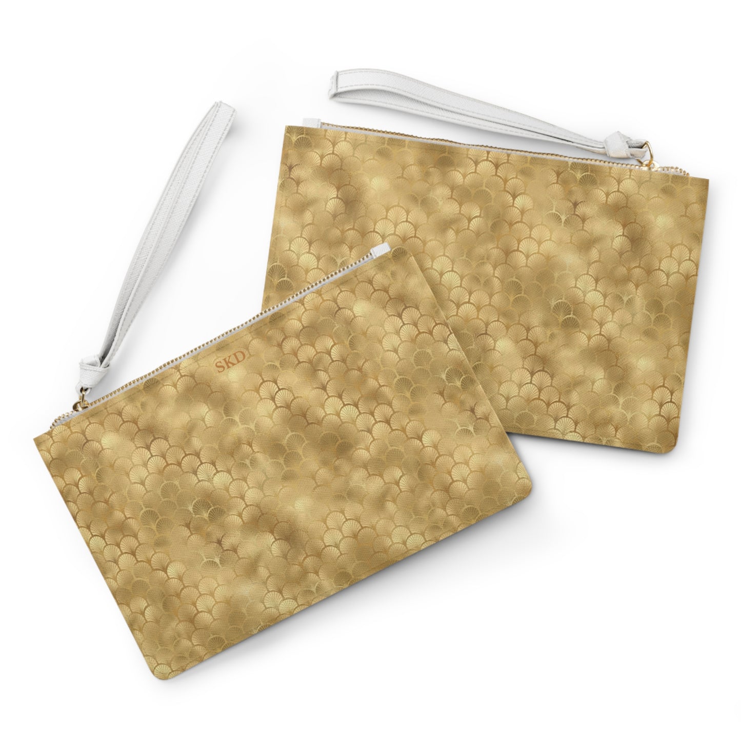 Collector's Vault: Gold Horizon | Metallic Gold Smooth Clutch Bag | Sunlit Glamour for Every Celebration