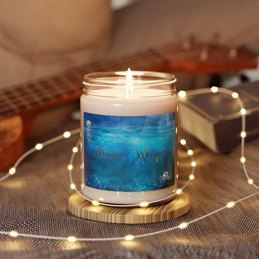 Atlantis Whisper | Custom 9oz Scented Soy Candles | Available in 9 Luxurious Scents