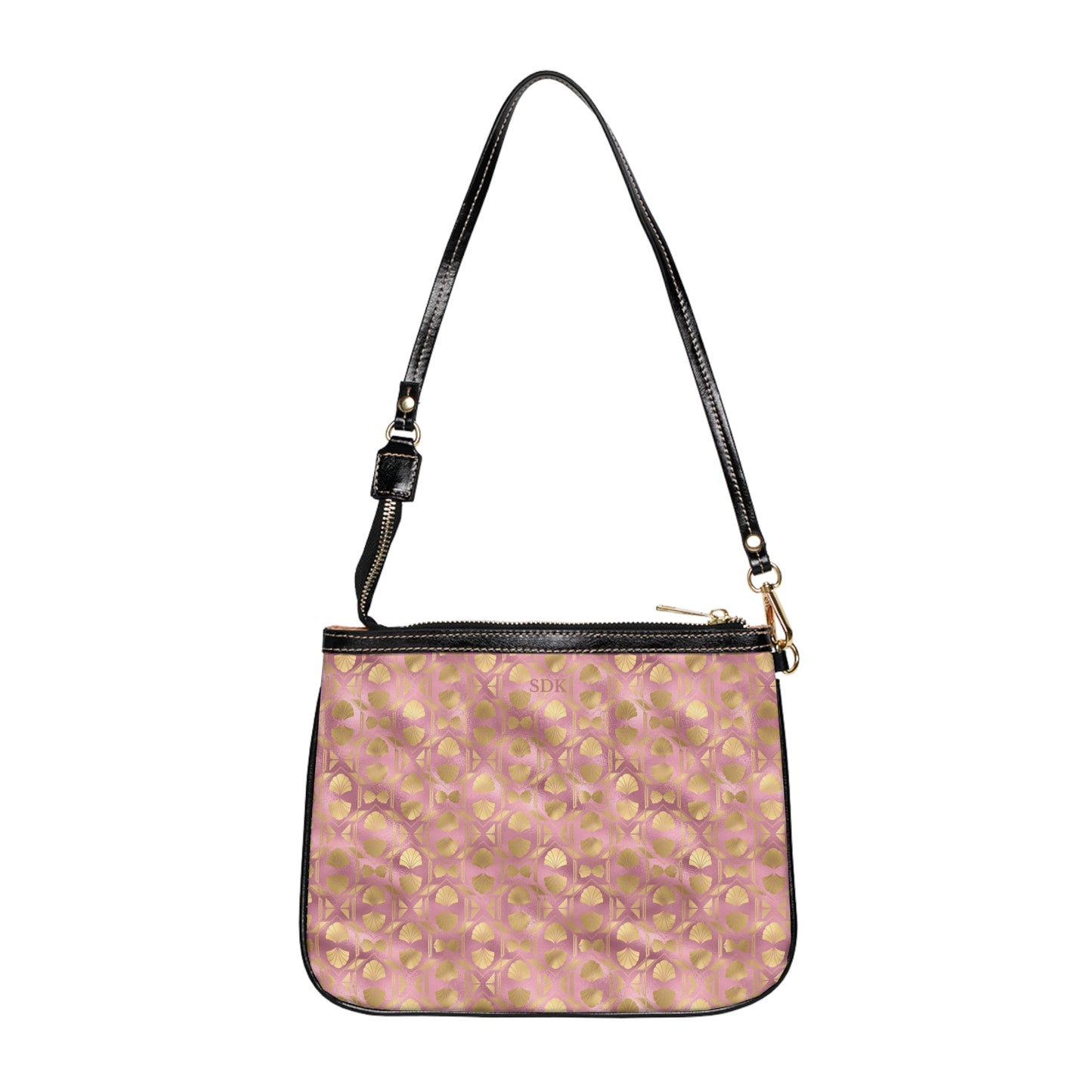 Vault Exclusive: Blush Horizon | Soft Pink Smooth Small Shoulder Bag | Romantic Pastel Beauty for Feminine Charm