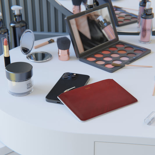 Crimson Reverie | Deep Alluring Red Mini Clutch Bag | Elegant Statement Piece for Evening Glamour