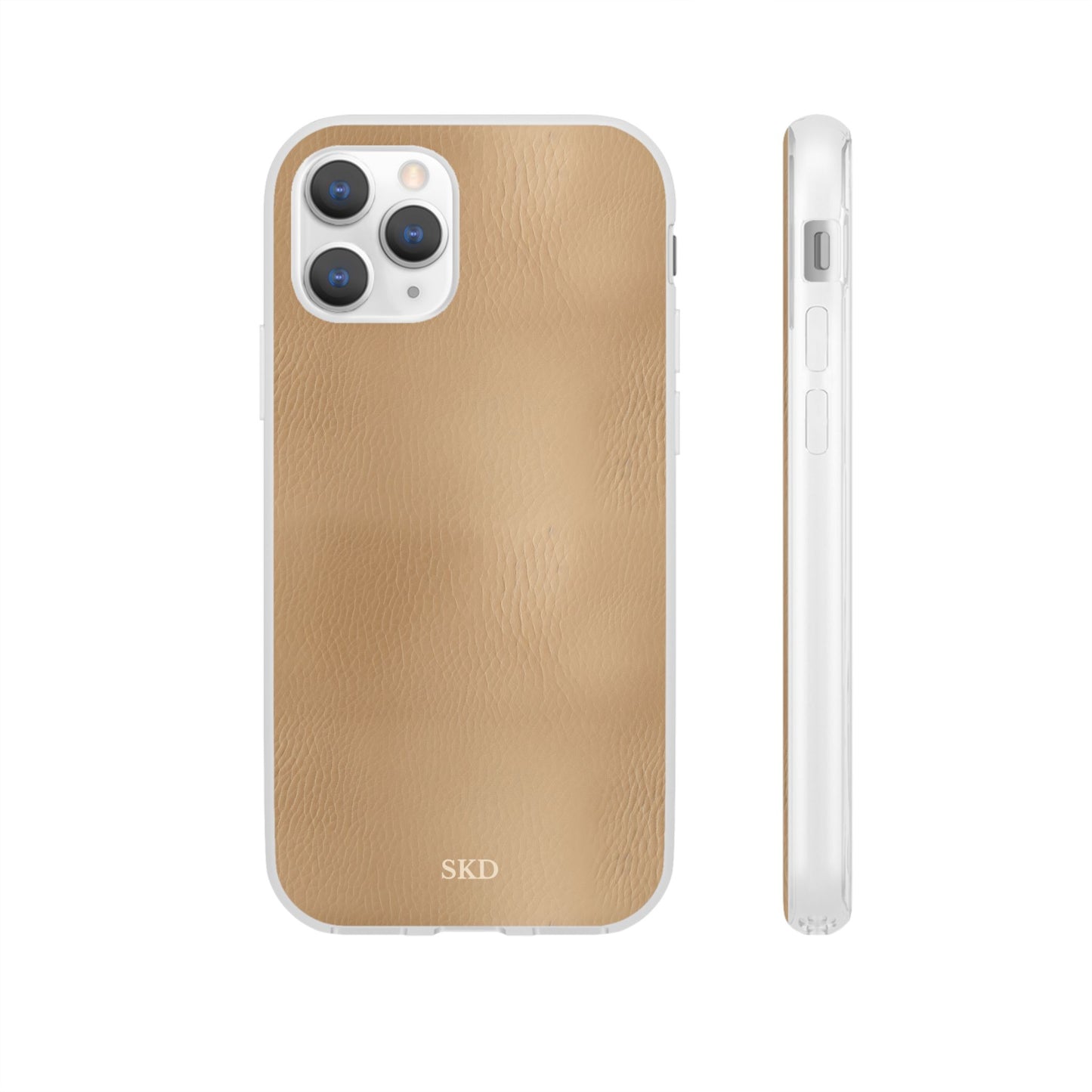 Tawny Reserve | Tan Faux Leather iPhone Case | Timeless Protection with Elevated Style