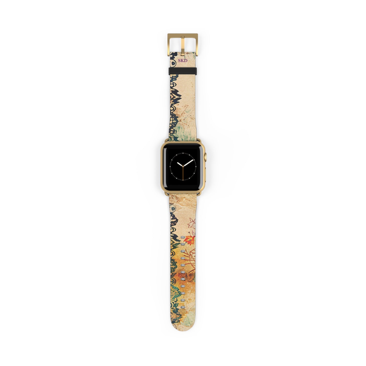 LIMITED EDITION: Timeless Tapestry | Vintage Floral Apple Watch Band (RoHS, REACH & Intertek Certified) | Stainless Steel Buckle, All Series Compatible