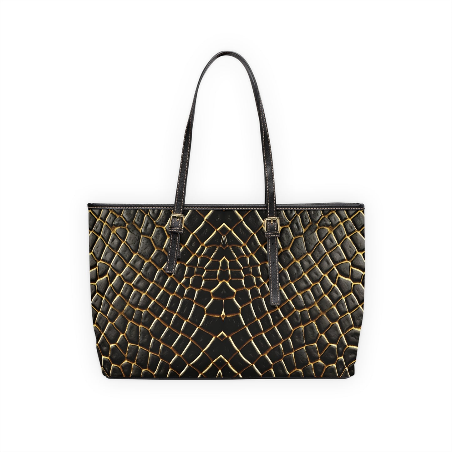 LIMITED EDITION: Obsidian Venom | Striking Black & Gold Shoulder Bag | Striking Statement Piece for Bold & Elegant Women