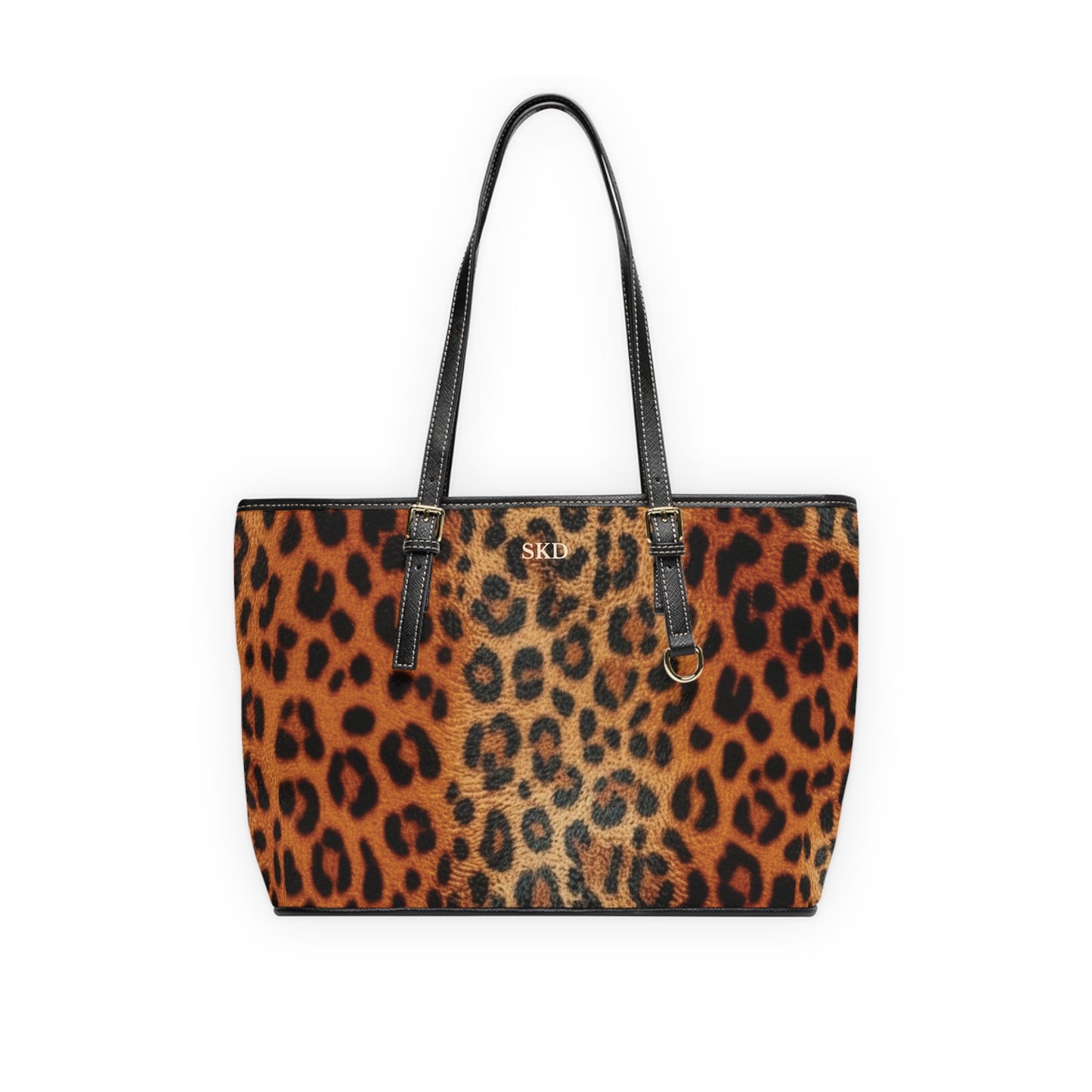Elysian Safari | Leopard Faux Leather Shoulder Bag | Timeless Glamour with a Wild Edge