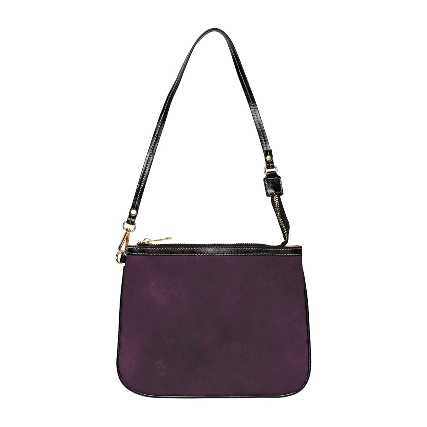 Core Collection: Nocturne Velour | Royal Purple-Toned Small Shoulder Bag | Elegance for Effortless Sophistication