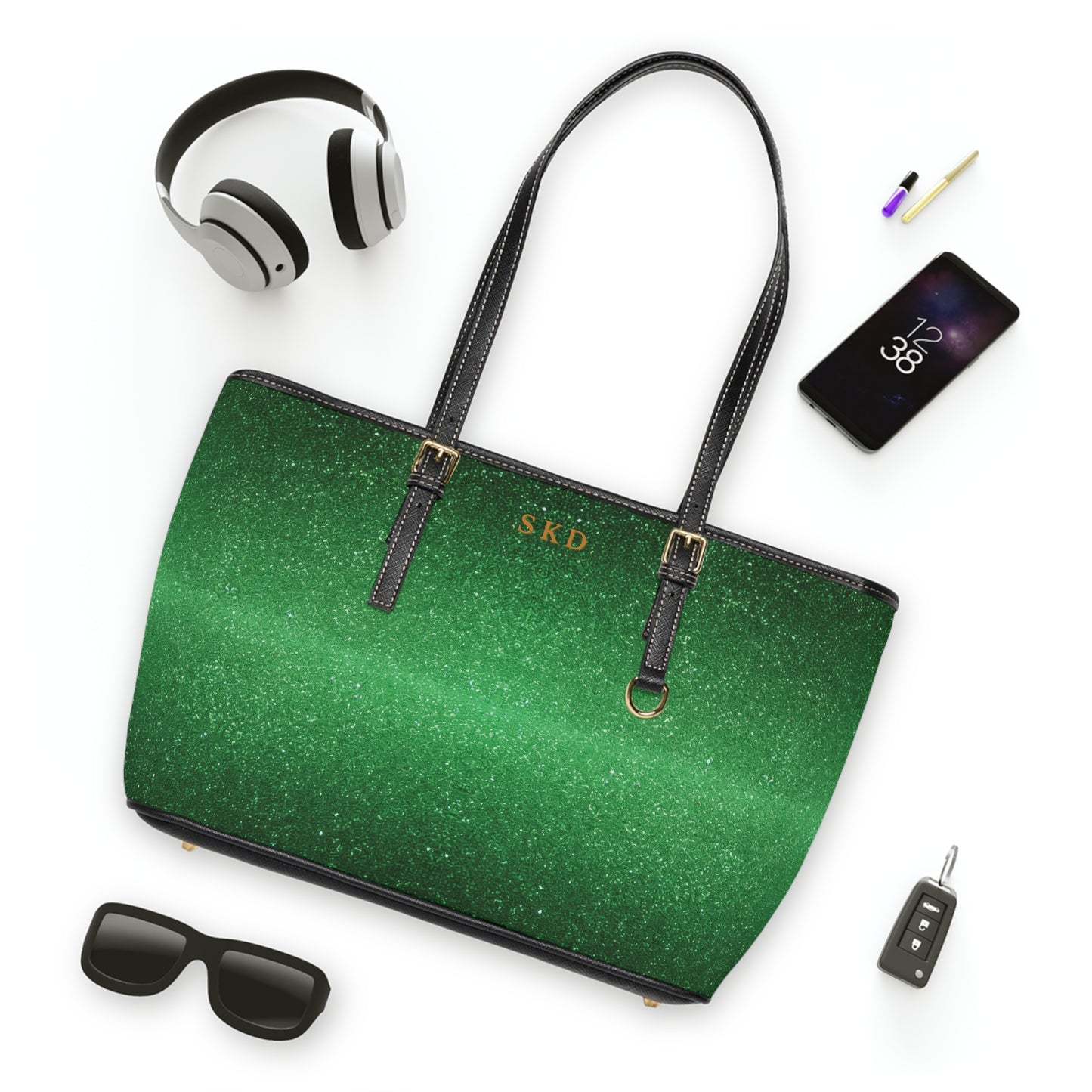 LIMITED EDITION: Emerald Enchantment | Shimmering Fairytale Shoulder Bag | Radiant Sophistication in Every Shade of Courage