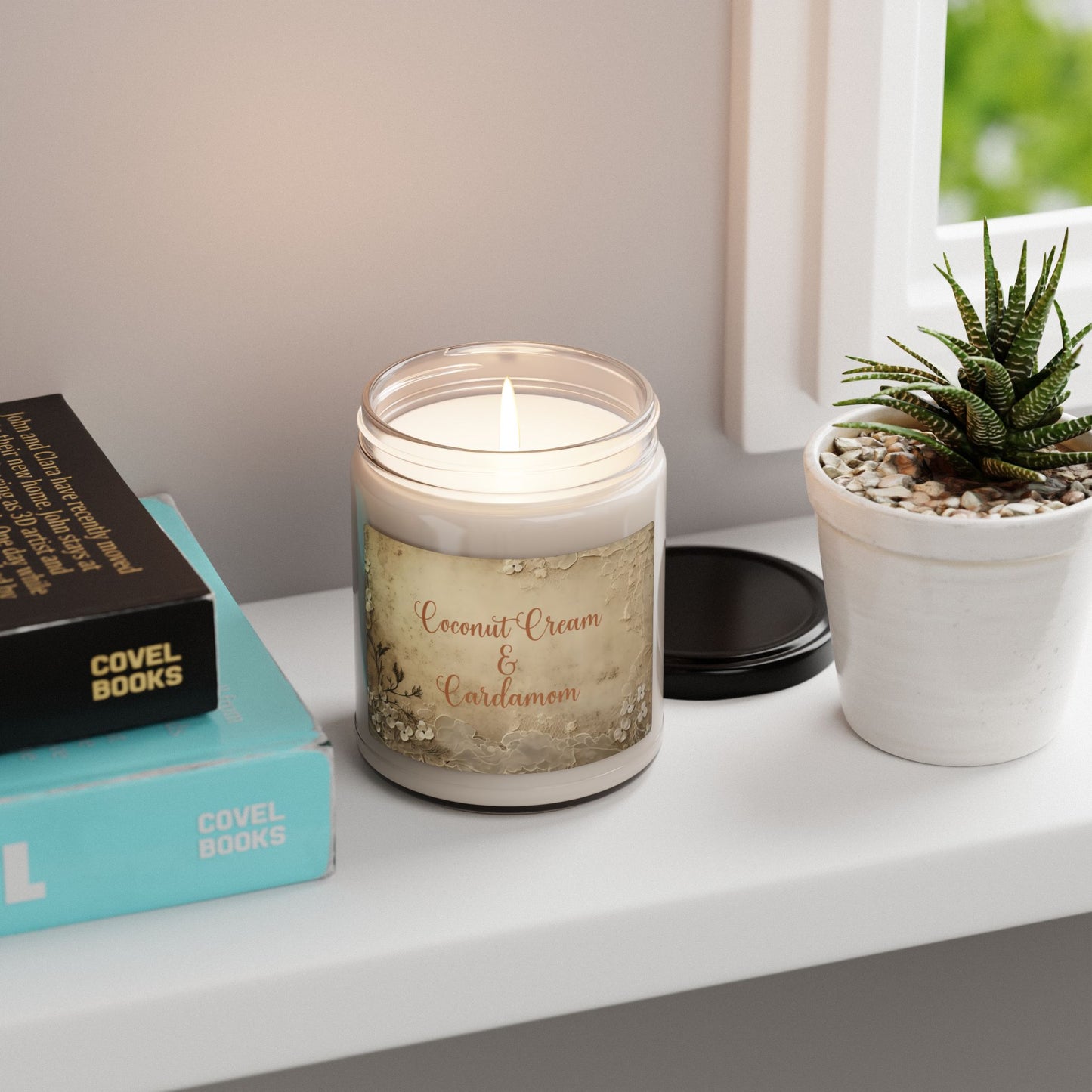 Clean Cotton | Custom 9oz Scented Soy Candles | Available in 9 Luxurious Scents
