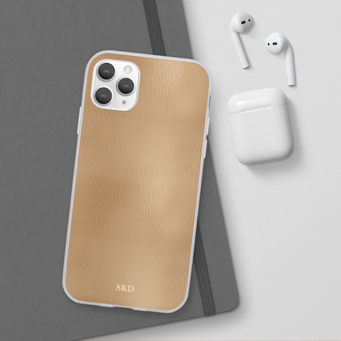 Tawny Reserve | Tan Faux Leather iPhone Case | Timeless Protection with Elevated Style