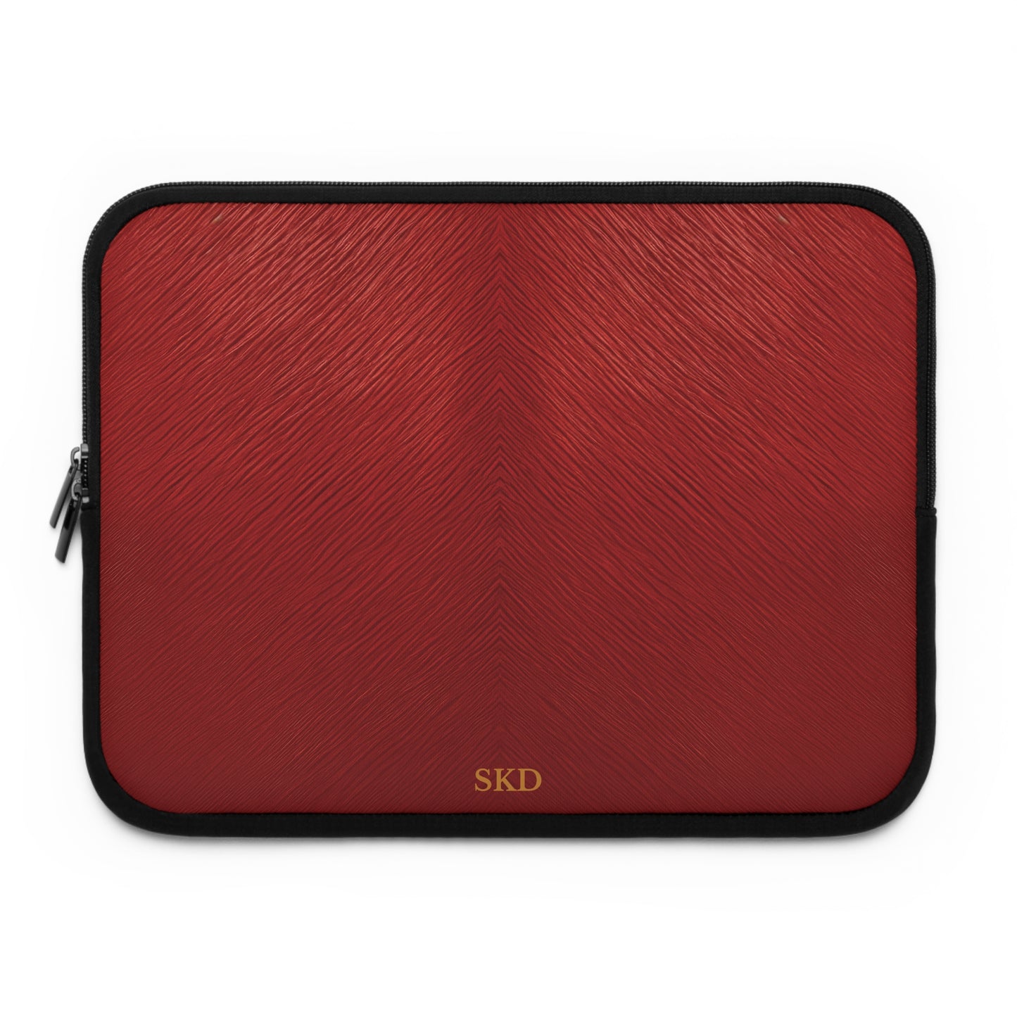 Crimson Reverie | Striking Dark Red Laptop Sleeve | Stylish Neoprene Protective Case, Water-Resistant, Lightweight & Shock-Absorbing – Perfect Tech Gift for Students & Professionals