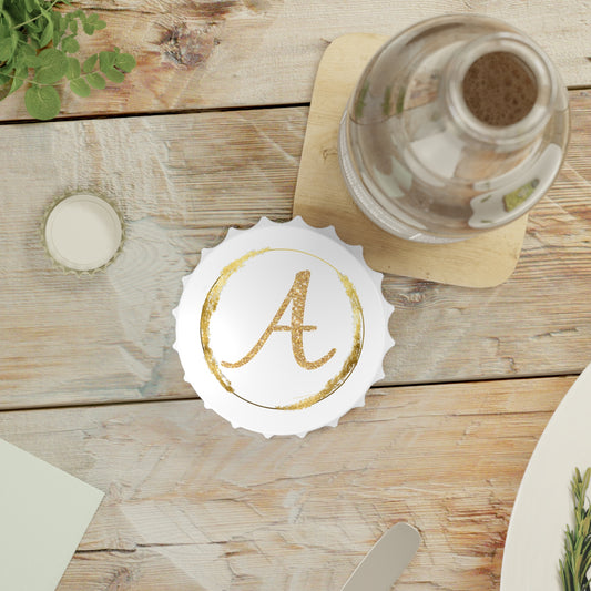Letter A | Personalized Bottle Opener – Custom Gift for Beer Lovers & Special Occasions