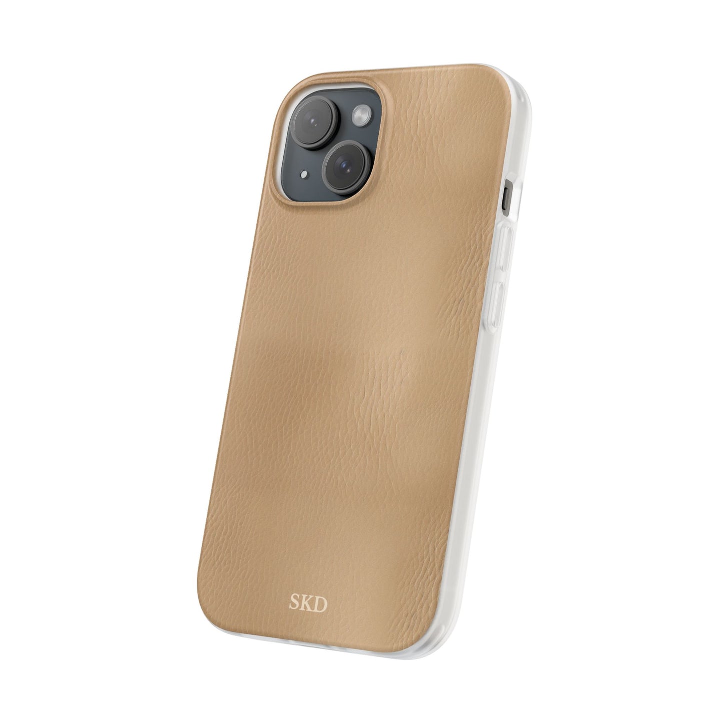 Tawny Reserve | Tan Faux Leather iPhone Case | Timeless Protection with Elevated Style