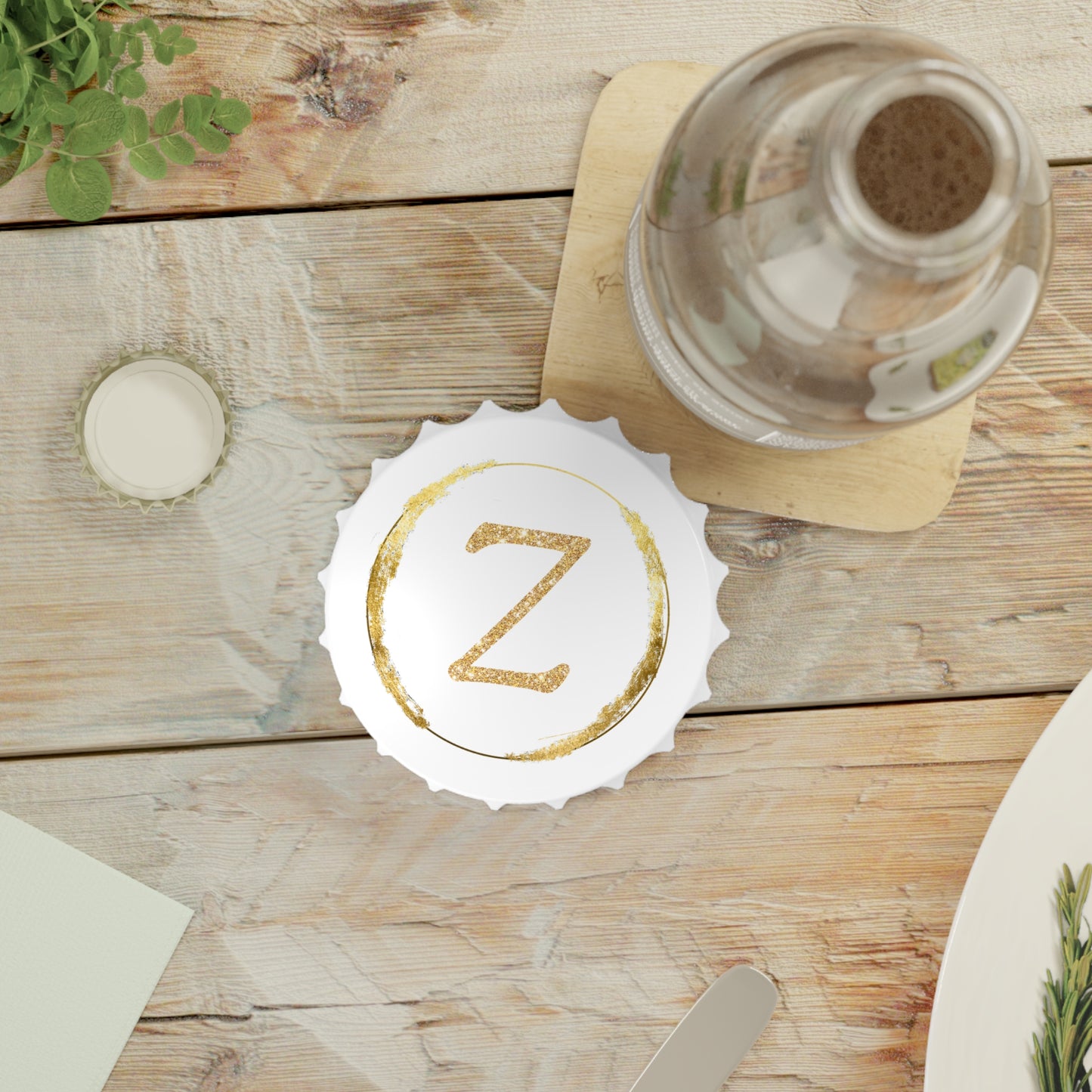 Letter Z | Personalized Bottle Opener – Custom Gift for Beer Lovers & Special Occasions