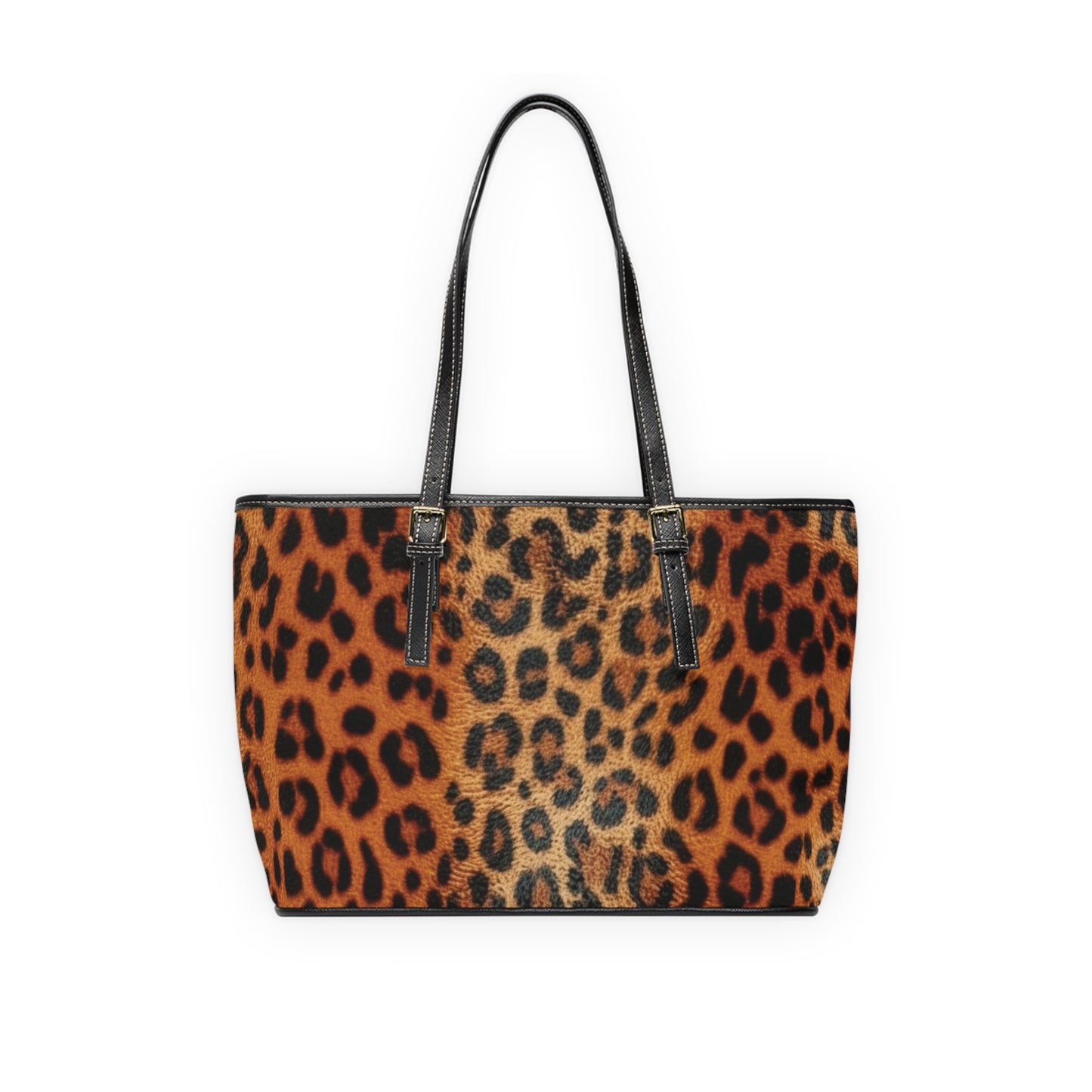 Elysian Safari | Leopard Faux Leather Shoulder Bag | Timeless Glamour with a Wild Edge