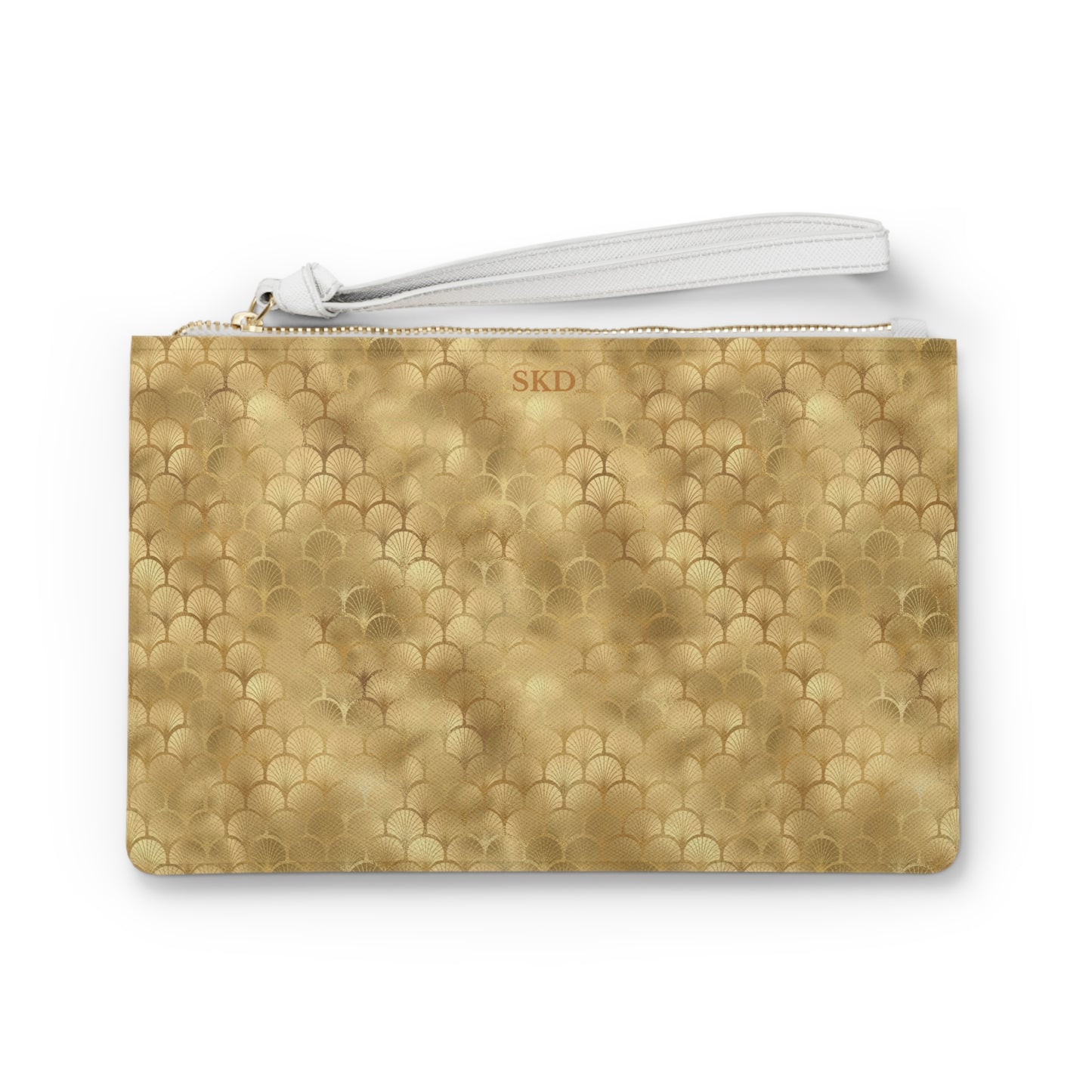 Collector's Vault: Gold Horizon | Metallic Gold Smooth Clutch Bag | Sunlit Glamour for Every Celebration