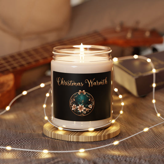 Christmas Warmth | Custom 9oz Scented Soy Candles | Available in 9 Luxurious Scents