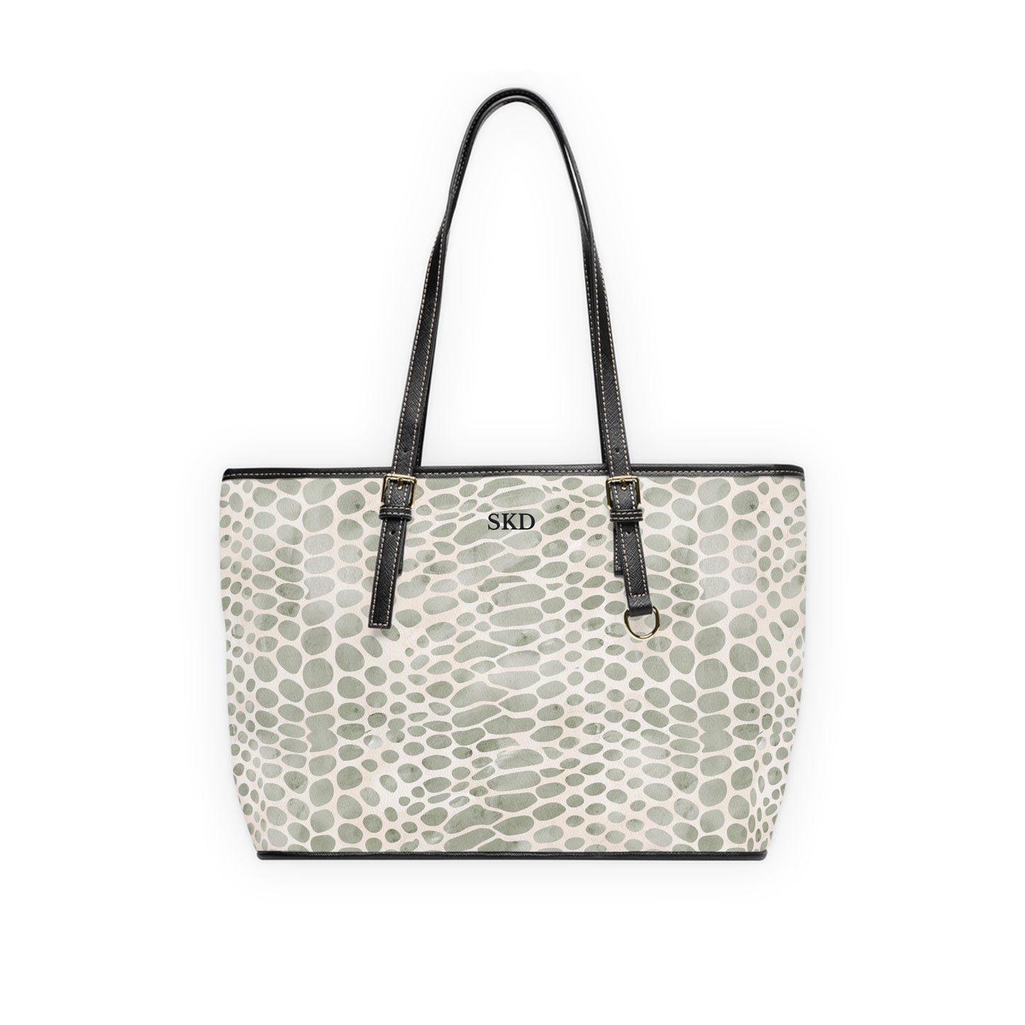 Pale Venom | Soft Taupe Faux Snake Shoulder Bag | Subtle Exotic Edge for Discerning Taste