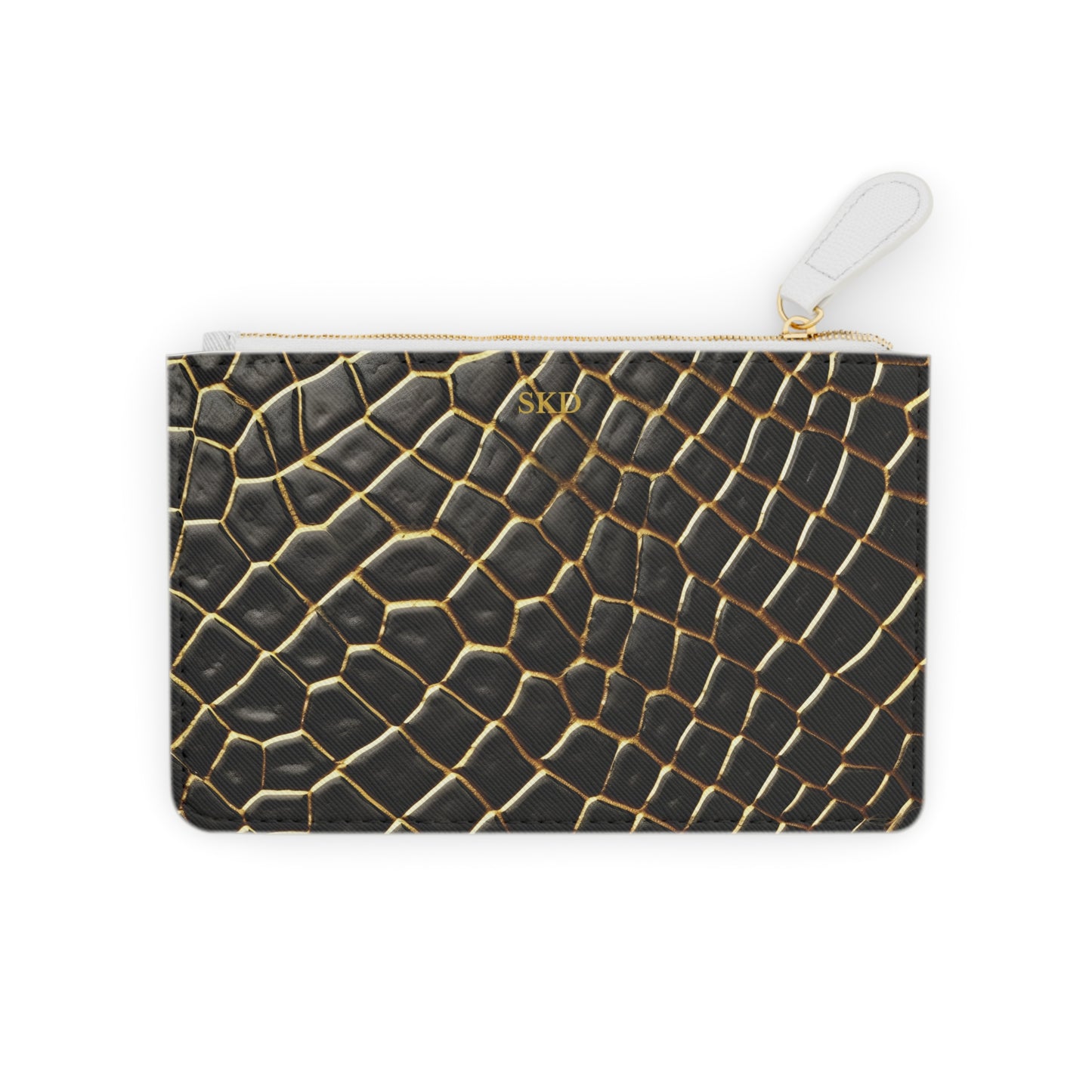 LIMITED EDITION: Obsidian Venom | Striking Black & Gold Mini Clutch Bag | Striking Statement Piece for Bold & Elegant Women