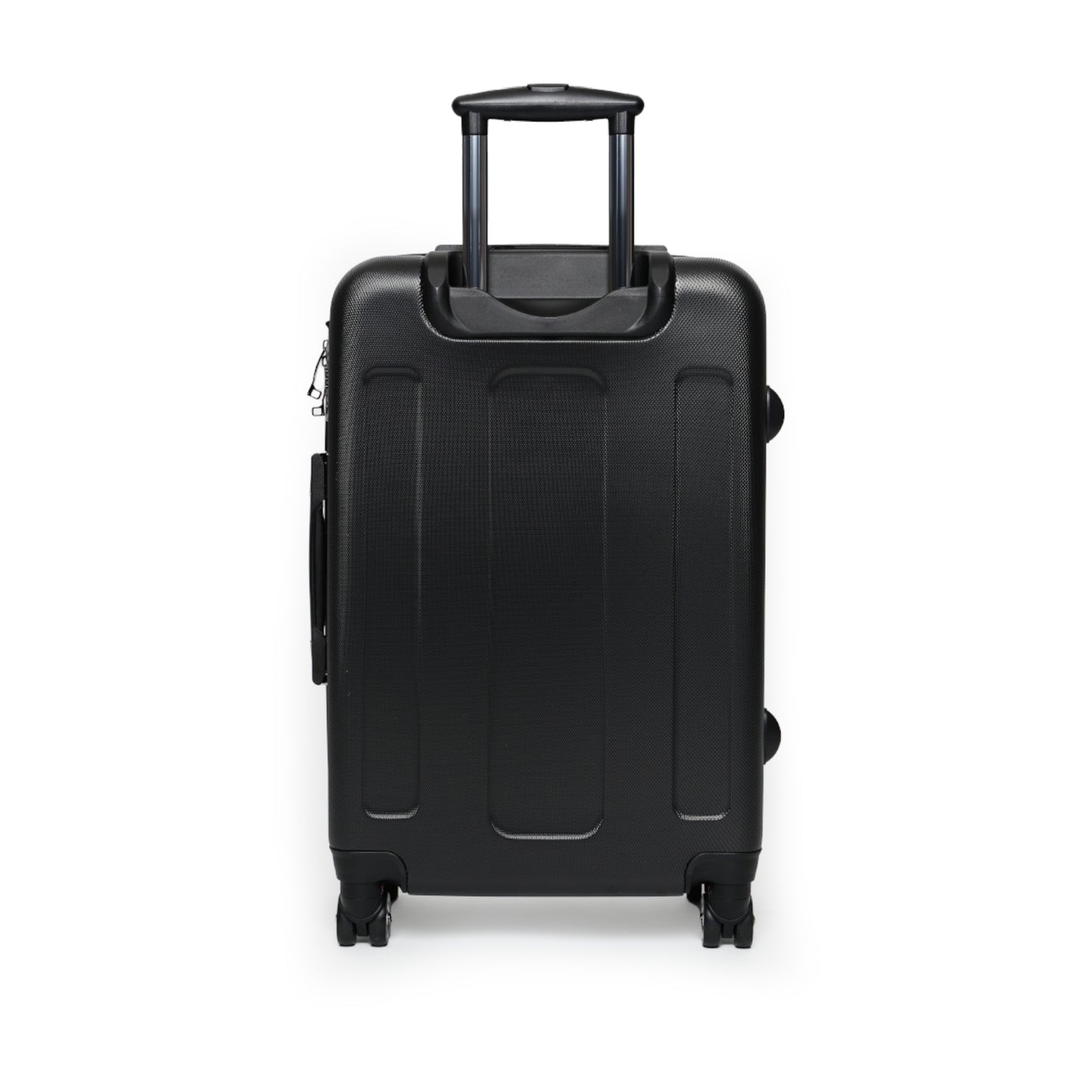 Vault Exclusive: Snowy Plume | White Feather Peacock Patterned Suitcase with Built-In Lock and Durable Protection | Pristine Beauty for Stylish Travel, Lightweight Carry-On, Vacation Essential