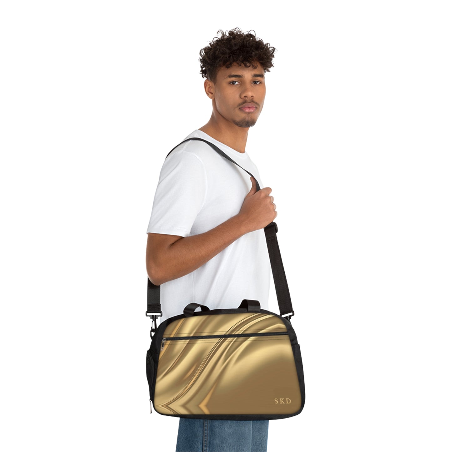 Gold Fitness Handbag