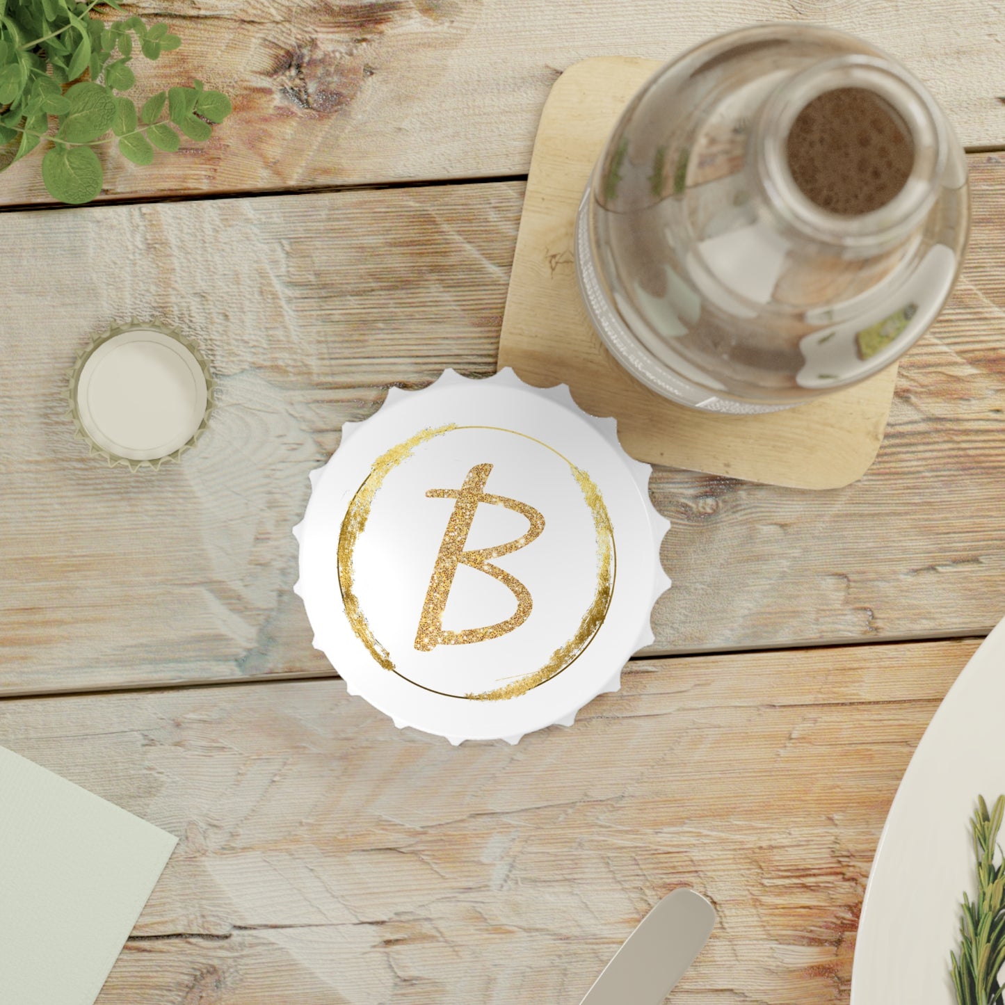 Letter B | Personalized Bottle Opener – Custom Gift for Beer Lovers & Special Occasions