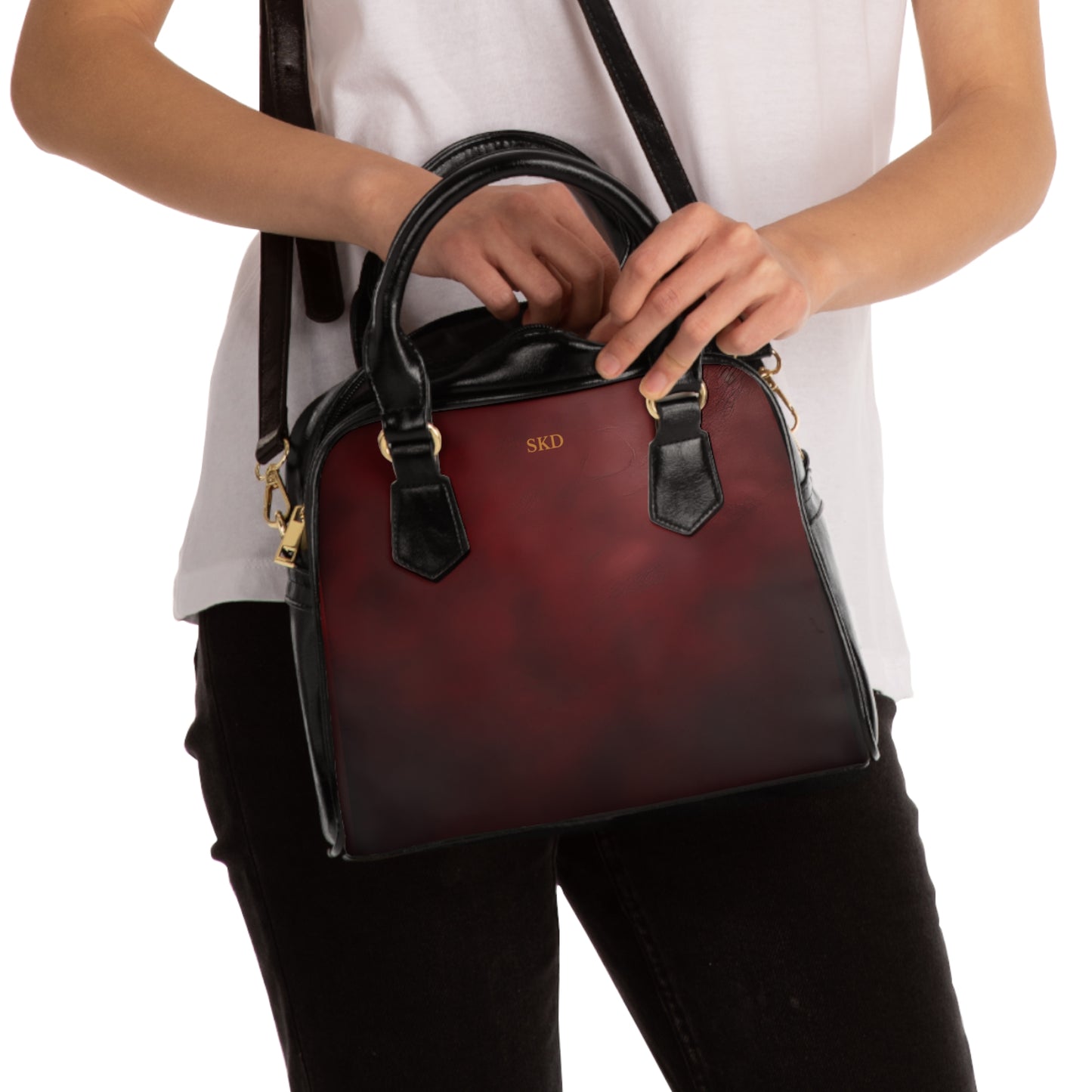 Vault Exclusive: Regal Garnet | Deep Burgundy Shoulder Bag | Elegant Statement Piece for Refined Taste