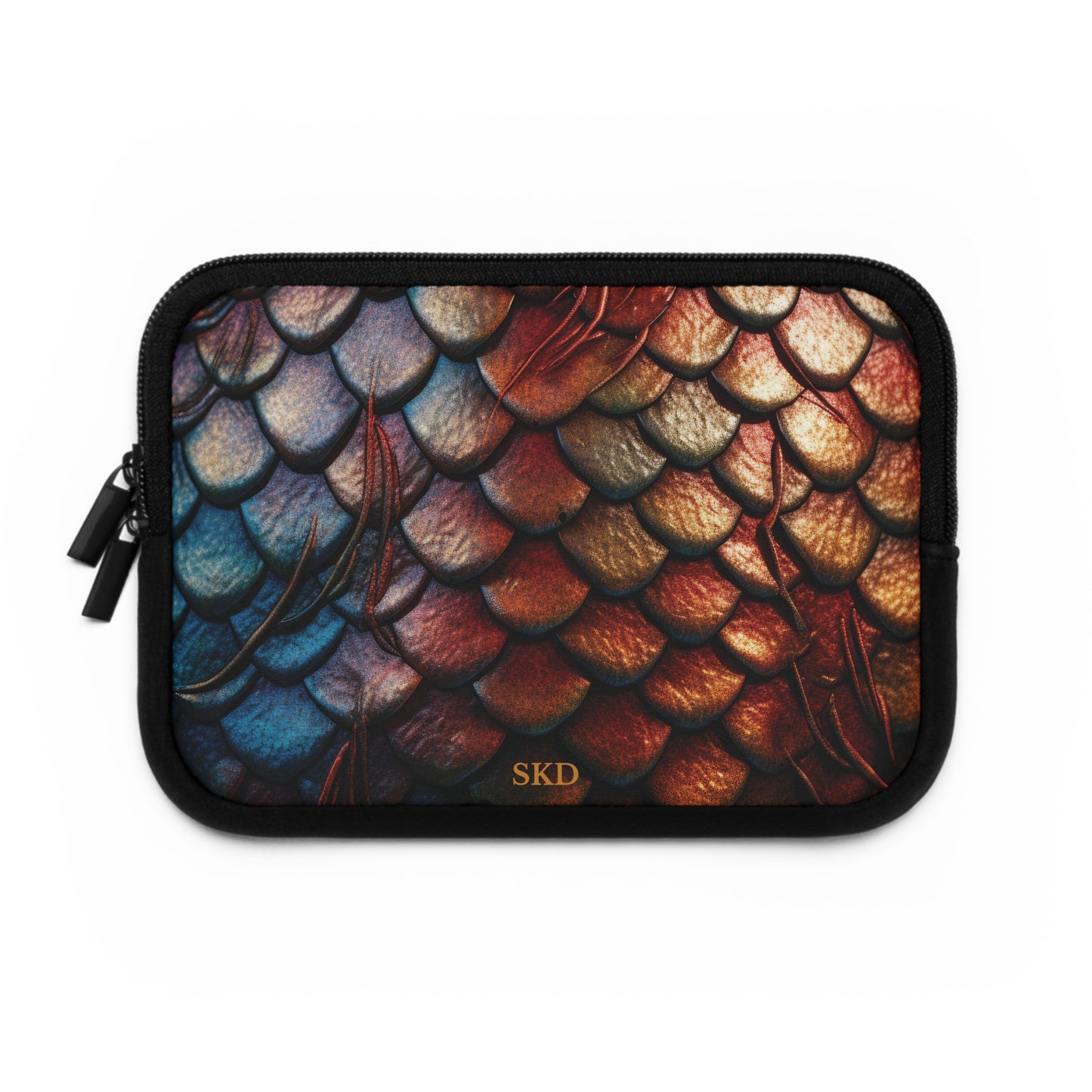 LIMITED EDITION: Enchanting Mystique | Luxurious Multi-Color Dragon Scale Laptop Sleeve | Protective Case for Showpiece Collectors