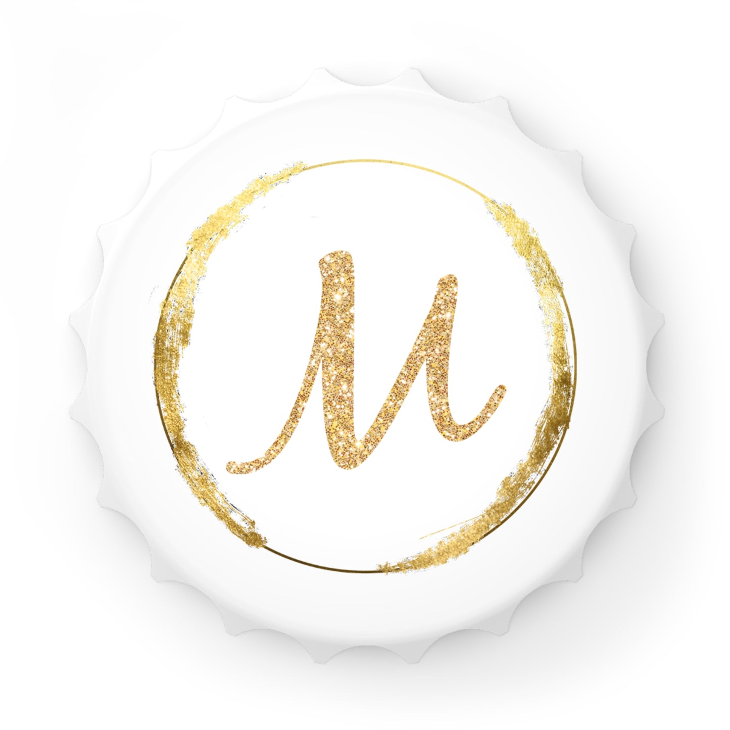 Letter M | Personalized Bottle Opener – Custom Gift for Beer Lovers & Special Occasions