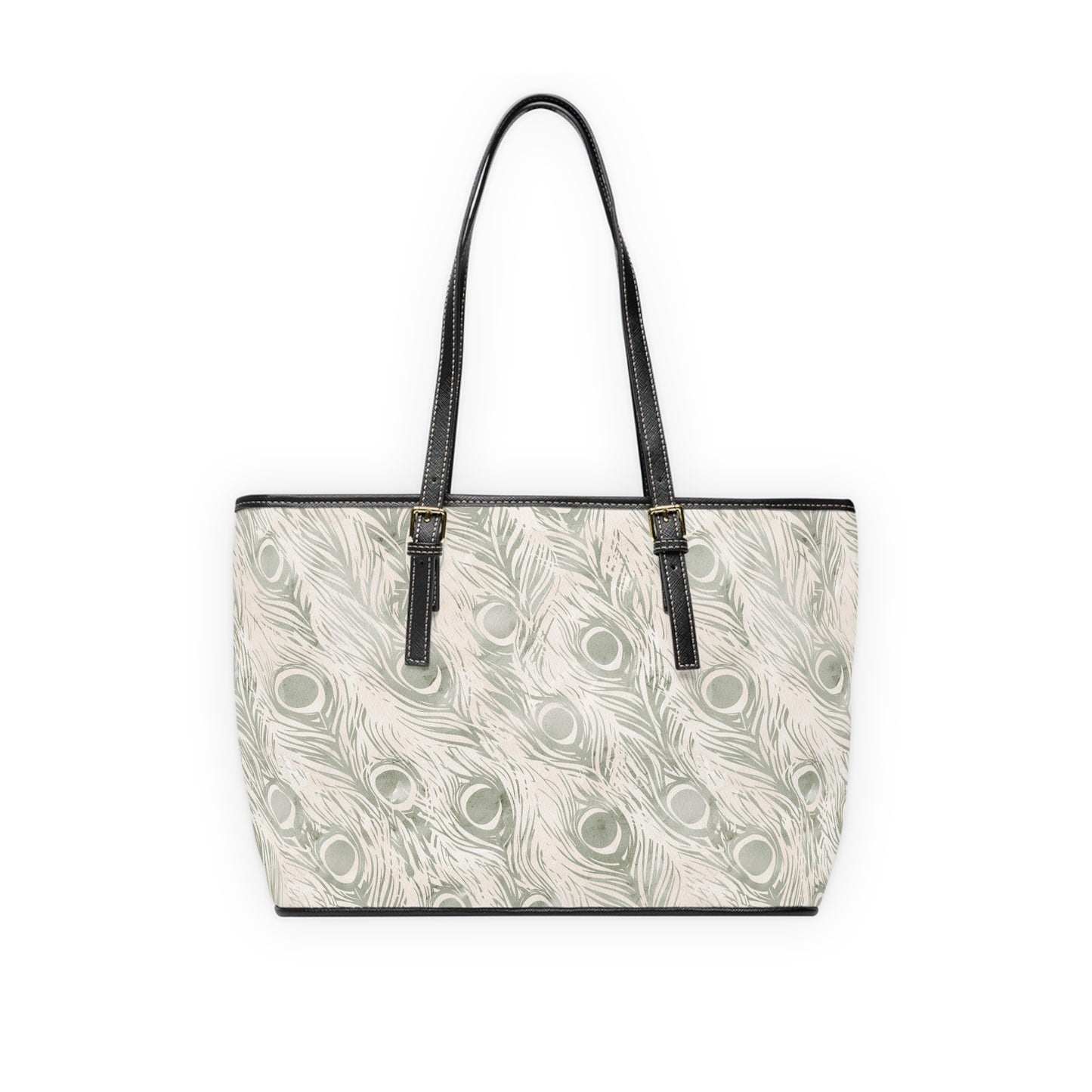 Vault Exclusive: Snowy Plume | White Feather-Patterned Shoulder Bag | Pristine Beauty for Winter & Bridal Occasions