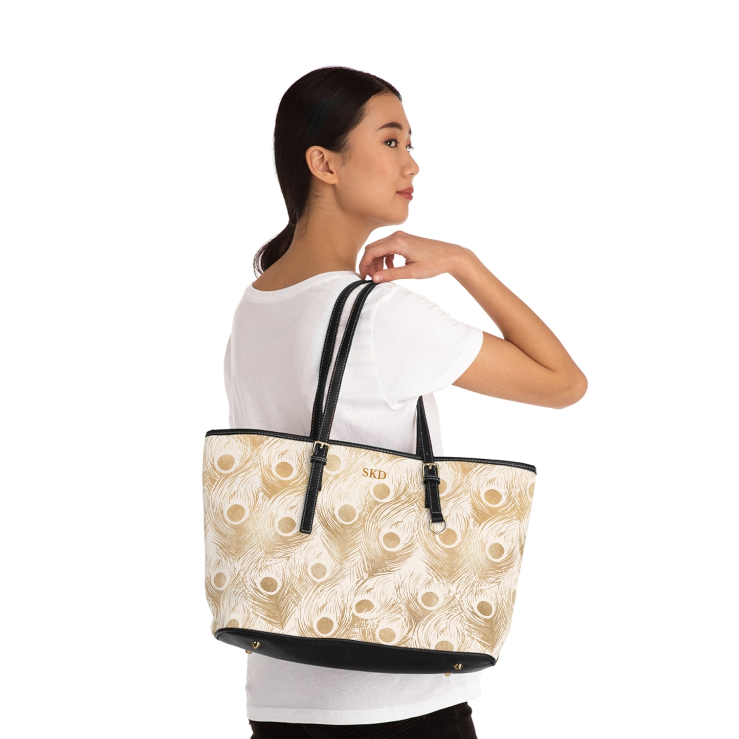 Collector's Vault: Golden Plume | Gold Feather Shoulder Bag | Luxe Accent Piece for Elegant Evenings