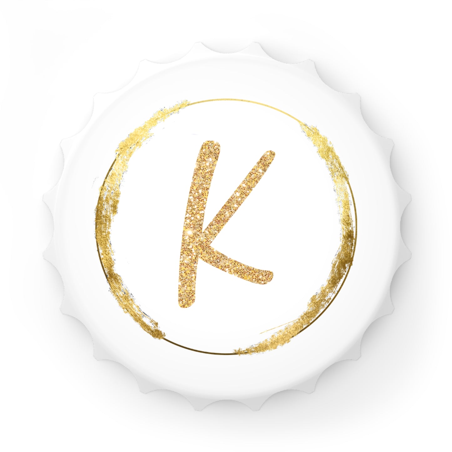 Letter K | Personalized Bottle Opener – Custom Gift for Beer Lovers & Special Occasions