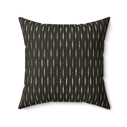 Meteor Shower Custom Spun Polyester Square Pillow – Stylish Double-Sided Home Décor Accent for a Personalized Touch - Vintage Pearl Opposite