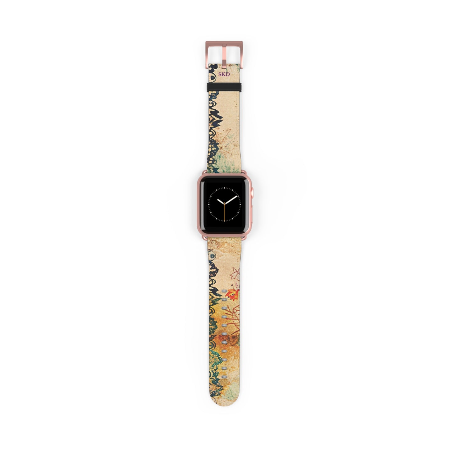 LIMITED EDITION: Timeless Tapestry | Vintage Floral Apple Watch Band (RoHS, REACH & Intertek Certified) | Stainless Steel Buckle, All Series Compatible