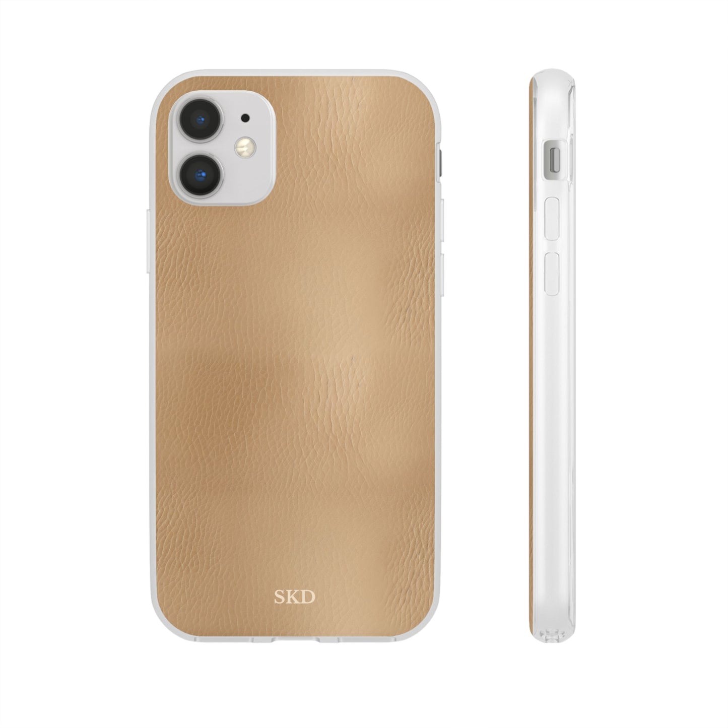 Tawny Reserve | Tan Faux Leather iPhone Case | Timeless Protection with Elevated Style