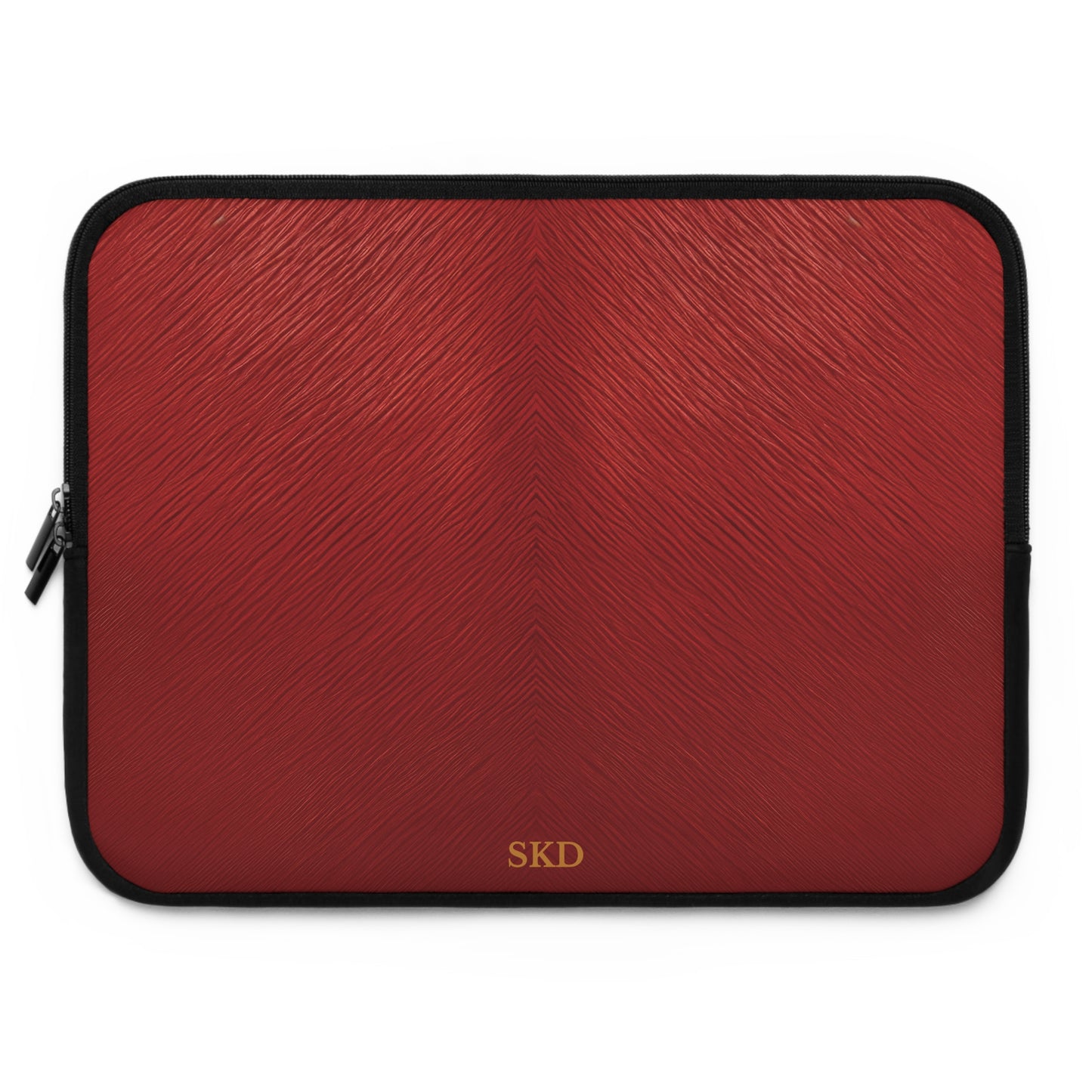 Crimson Reverie | Striking Dark Red Laptop Sleeve | Stylish Neoprene Protective Case, Water-Resistant, Lightweight & Shock-Absorbing – Perfect Tech Gift for Students & Professionals
