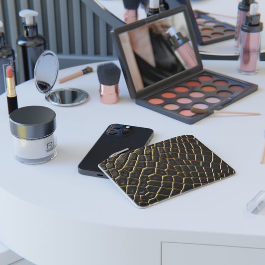 LIMITED EDITION: Obsidian Venom | Striking Black & Gold Mini Clutch Bag | Striking Statement Piece for Bold & Elegant Women