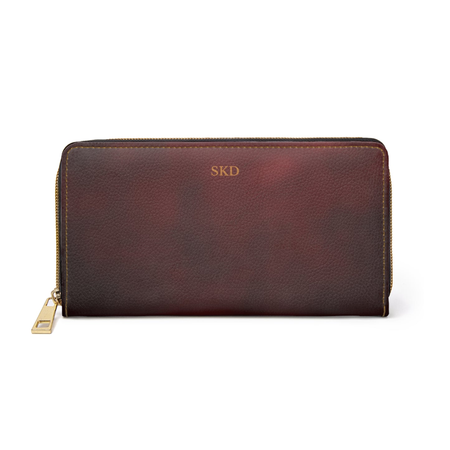 Vault Exclusive: Regal Garnet | Deep Burgundy Zipper Wallet | Elegant Statement for Refined Taste