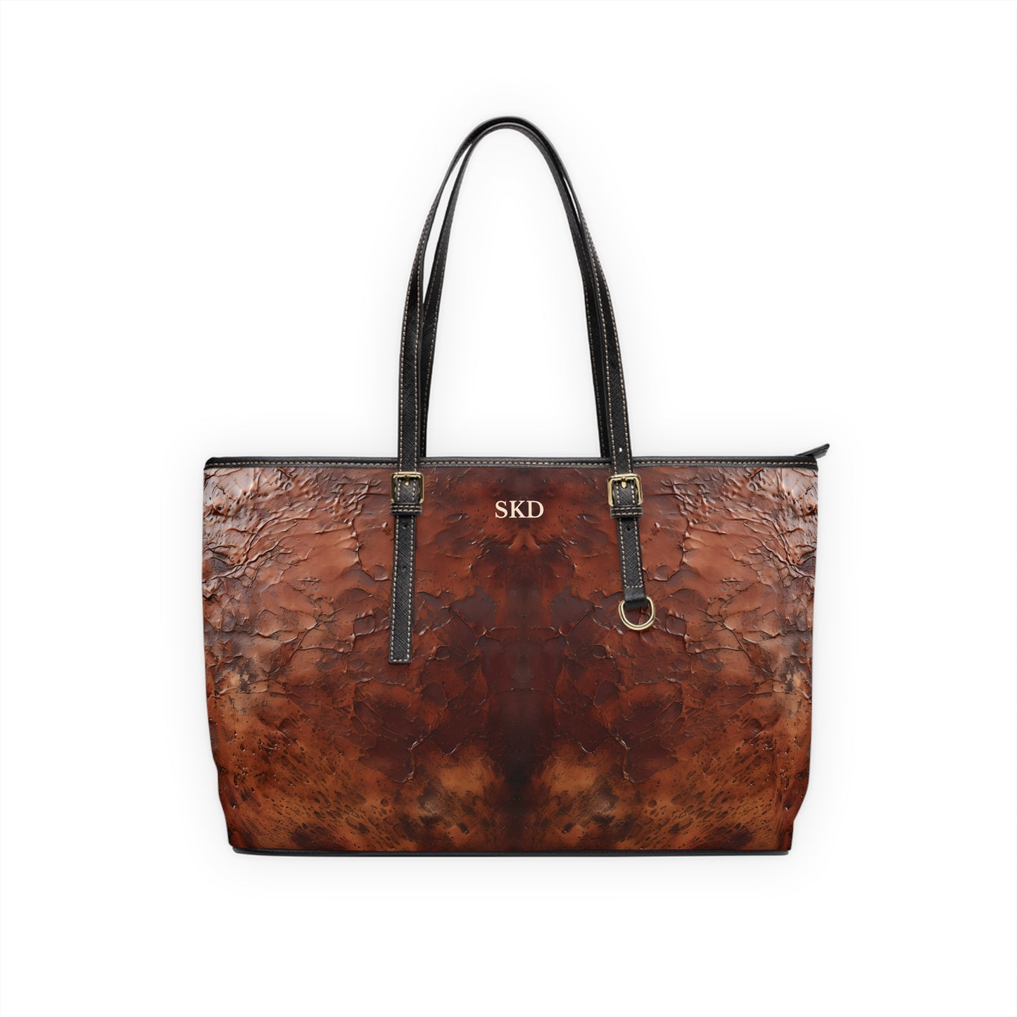 Collector's Vault: Monarch Dynasty | Deep Earth Patina Shoulder Bag | Regal Statement for Distinctive Taste