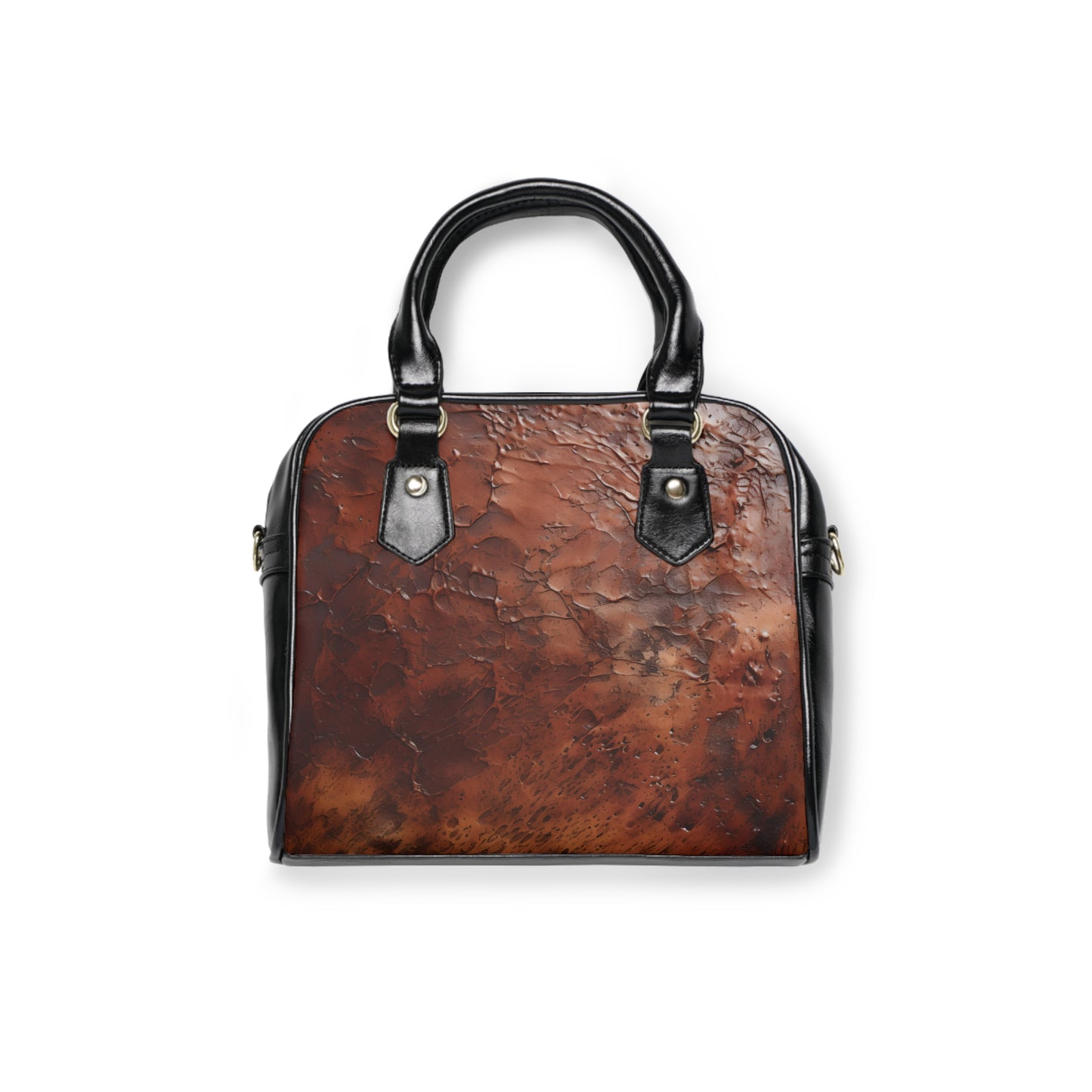 Vault Exclusive: Monarch Dynasty | Deep Earth Patina Shoulder Bag | Regal Statement for Distinctive Taste