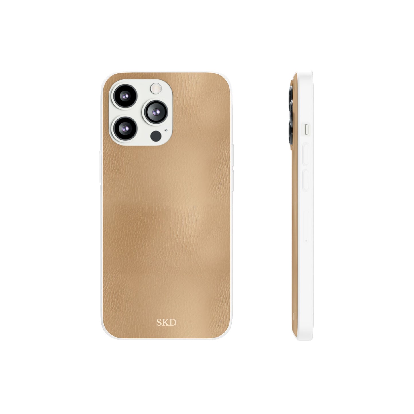 Tawny Reserve | Tan Faux Leather iPhone Case | Timeless Protection with Elevated Style