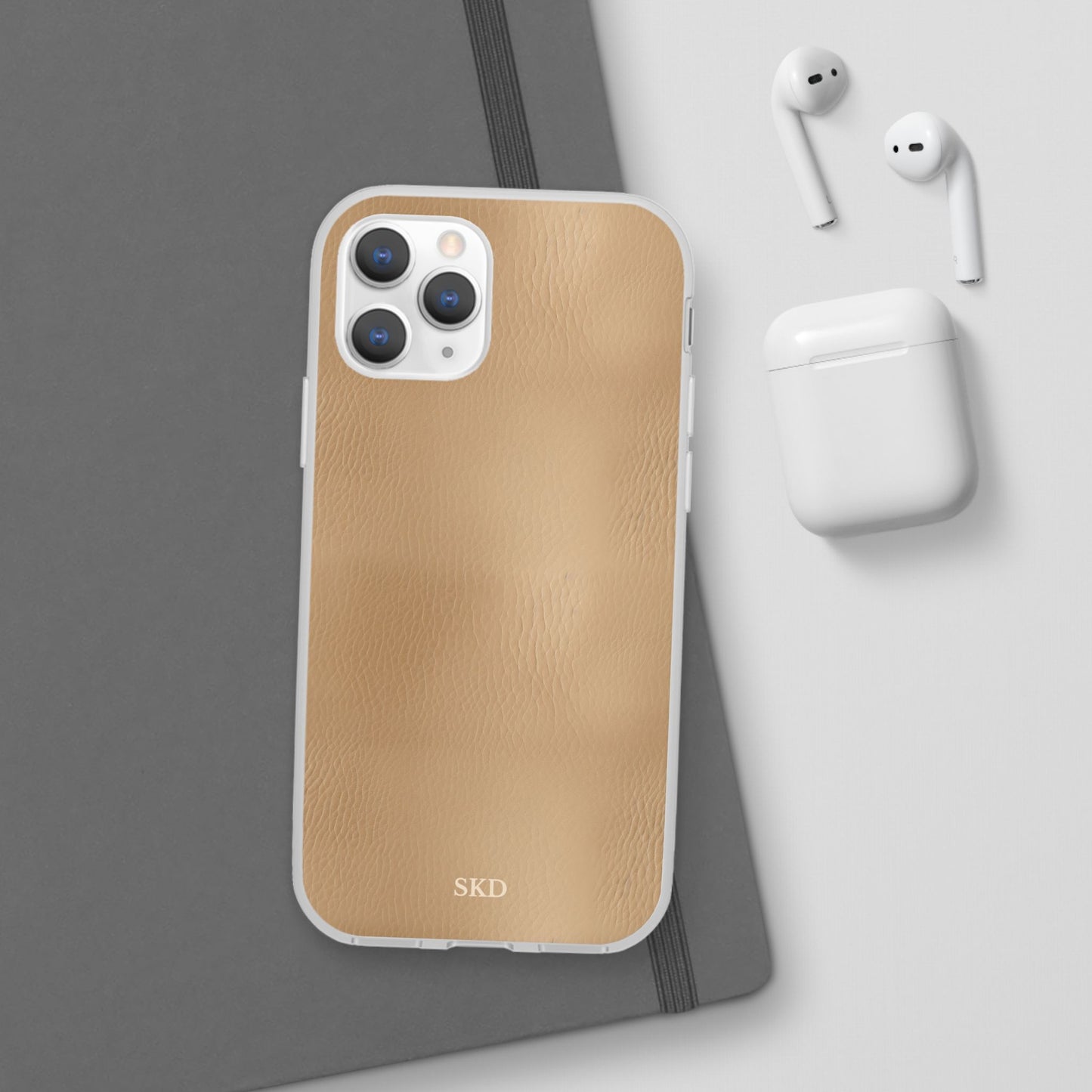 Tawny Reserve | Tan Faux Leather iPhone Case | Timeless Protection with Elevated Style