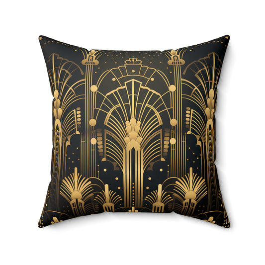 LIMITED EDITION: Gatsby Opulance | Art Deco Designer Pillow | Limited-Edition Jazz Age Elegance for the Home