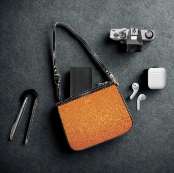 LIMITED EDITION: Solaris Ember | Sun-Forged Small Shoulder Bag | Radiance Awakened from Daylight to Dusk