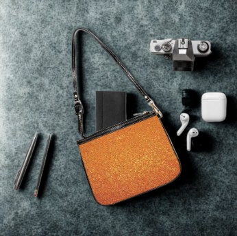 LIMITED EDITION: Solaris Ember | Sun-Forged Small Shoulder Bag | Radiance Awakened from Daylight to Dusk