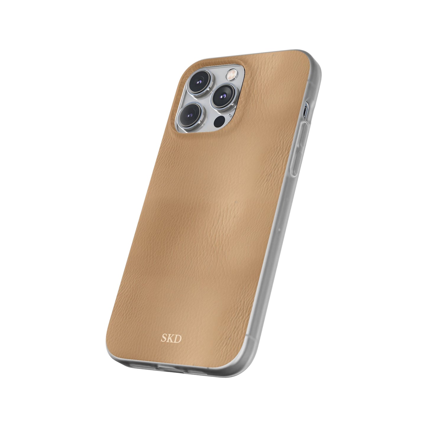 Tawny Reserve | Tan Faux Leather iPhone Case | Timeless Protection with Elevated Style